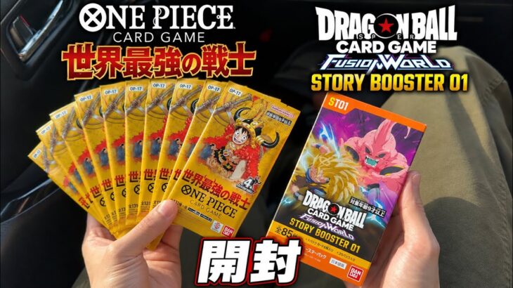 【リベンジ開封】コンビニで奇跡的に買えたワンピースカード新弾＆STORY BOOSTER01をリベンジ開封！！