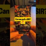 opening a Pókemon pack of pitch black