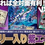 【ワンピースカード】前環境からトップを走り続ける「紫エネル」と、現環境で最強の座に君臨する「緑ミホーク」の対戦・解説！！